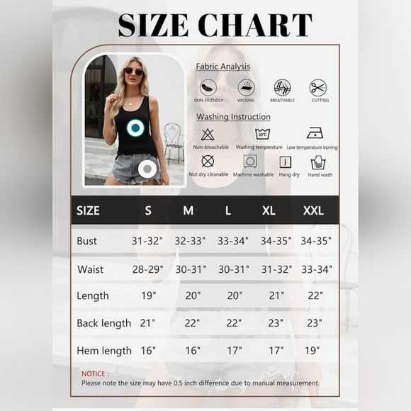 Air Curvey Set Of 3 Sleeveless Tank Tops Women's Size XL - Picture 6 of 9